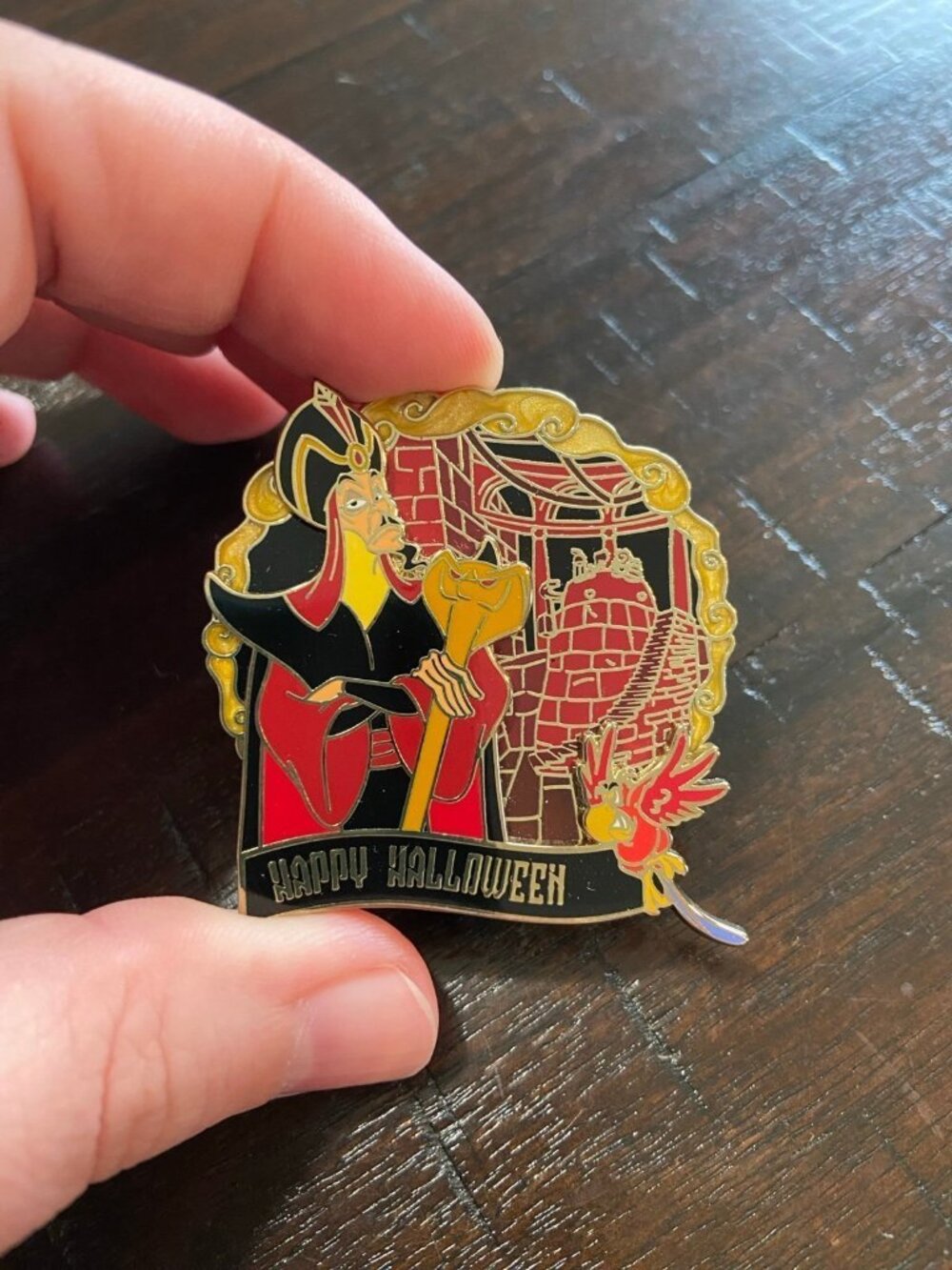 Disney Aladdin Jafar Happy Halloween Metal Trading Pin LE Limited Edition